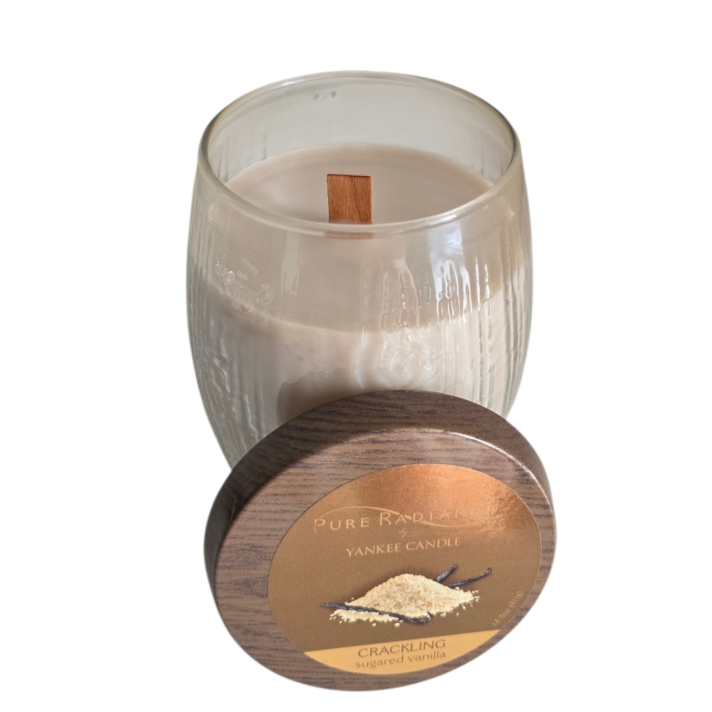 Yankee Candle Pure Radiance Crackling Sugar Vanilla